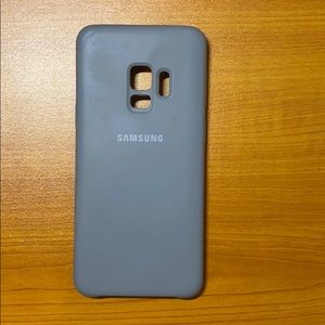 Samsung Galaxy S9 Silicone & Suede Phone Case